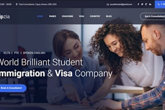design squarespace immigration website attorney lawyer website law firm website