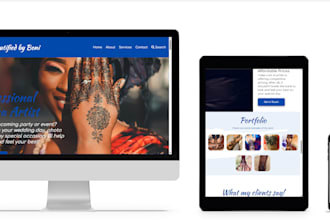 design a mobile friendly and SEO ready website for you