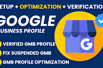 fix gmb business profile verification and reinstate  suspended gmb