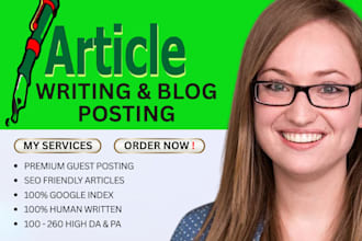 contextual backlinks, article submission, SEO link building on high da sites
