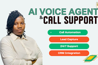 create an ai voice agent to automate calls and customer support