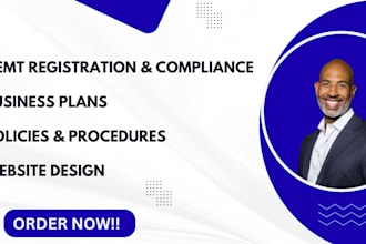 help with nemt registration, business plans, policies, and website design