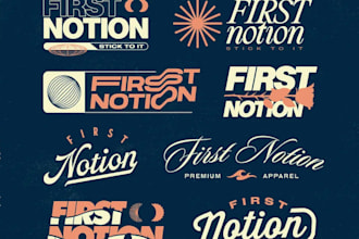 design a bold typographic logo