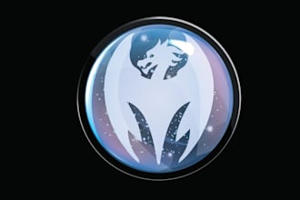 design wonderful classic game or e sports logo