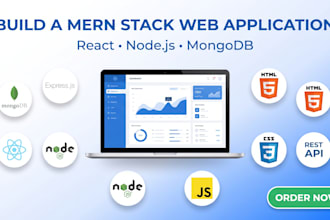 build a mern stack web application using react node js and mongodb