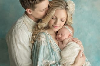 do family, maternity and newborn photo retouching