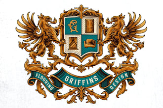 design a crest logo for your family or business
