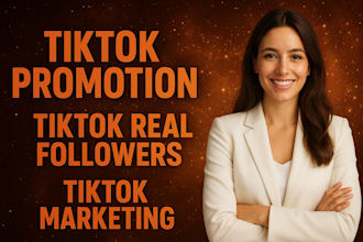 grow and promote your tiktok acount to gain real followers
