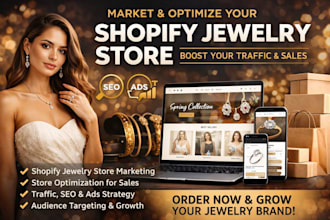 market and optimize your shopify jewelry store for more sales
