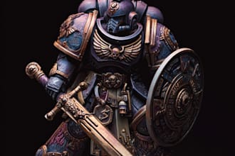 paint your warhammer 40k, sigmar and dnd miniatures
