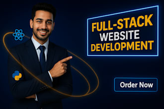 build website, full stack website, website developer