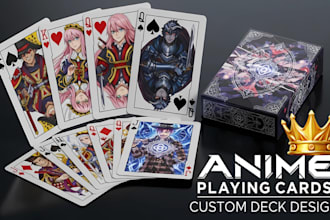 design custom playing cards, game cards, and card decks
