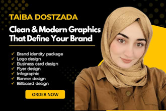 design modern graphics for your brand