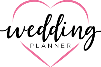 design unique elegant wedding planner logo