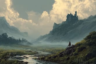 make stunning fantasy landscapes