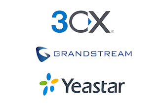 configure, deploy and support voip, IP pabx, like 3cx, grandstream, yeastar, etc