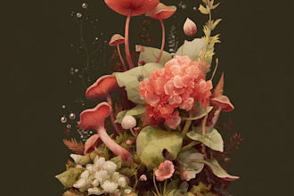make botanical product illustration
