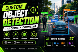 build custom ai object detection, tracking and counting models