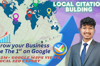 manually build local citations