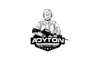 design unique shooting sports logo