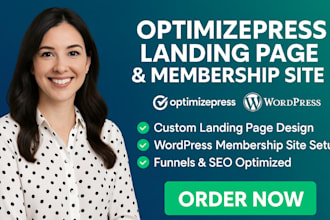 build optimizepress landing page wordpress membership site, optimizepress expert