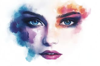 do a watercolor botanical illustration