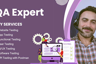 test your website ,software and app and report bugs