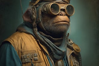 create star wars and sci fi illustration