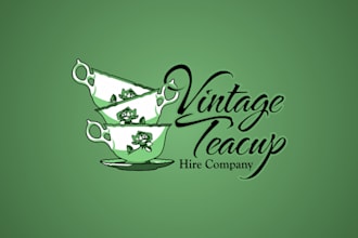 design a modern and elegant wedding logo for your brand or event
