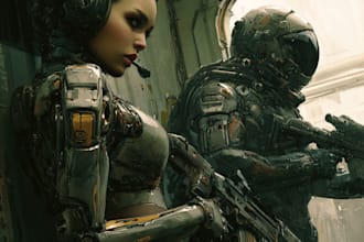 sci fi illustration and sci fi art