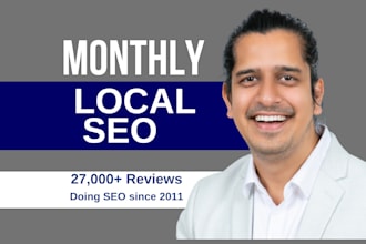do monthly SEO for your roofing business to rank on google