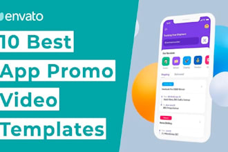 create app promo, saas promo video, website demo video