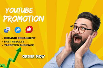 promote your youtube channel with organic viewers