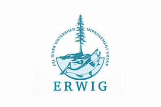 design wonderful redwood forest logo