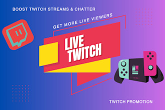 promote twitch live stream increase viewers grow audience boost chat engagement