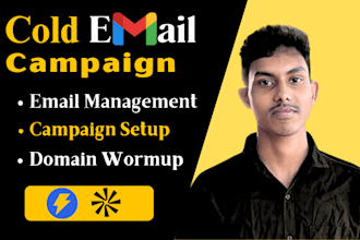 launch instantly ai and manage cold email campaign outreach