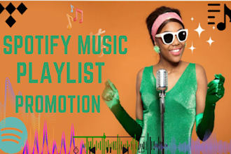 promote your music on spotify with organic streams and playlist