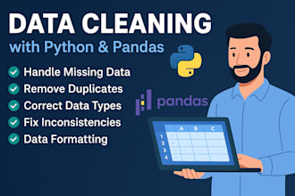 do data cleaning with python pandas