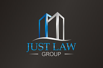 do notary, law firm, lawyer and justice logo