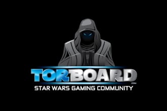 design motivation star wars logo for tor board