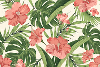 design unique seamless pattern for textile, fabric, and fashion