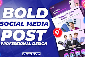 make bold creative posts for instagram and facebook