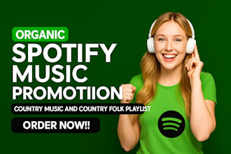 craft the perfect country music and country folk playlist for any