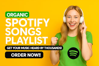 create a personalized songs playlist for any or occasion