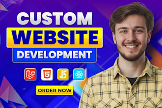 I will do full stack web app or ai website development with PHP laravel django react