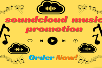 create ads to promote soundcloud music track music promotion