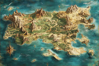 do map illustration map design fantasy map