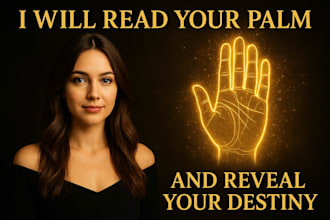 read palm and reveal your love, destiny, career or health