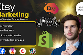 boost your etsy sales with expert etsy marketing, SEO and ads strategy
