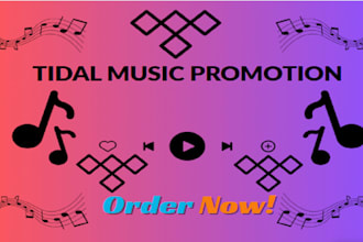 promote and repost your tidal music to get real and targeted audience